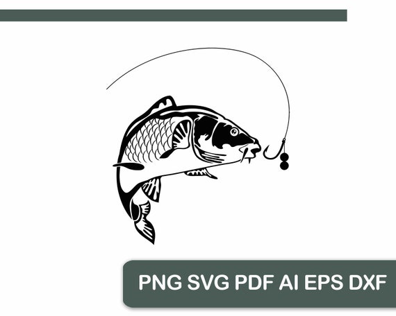 images Bass Fish Jumping Out Of Water Svg etsy