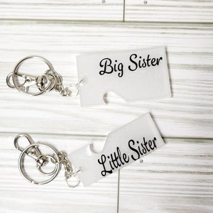 Sister Keyrings, Brother Keyrings, Best Friends Keyrings, Mother and Daughter Keyrings, and more