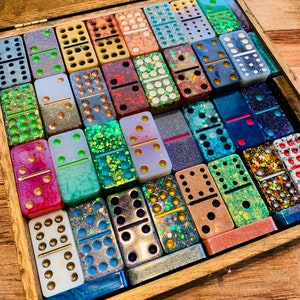 Multi Color Domino Box Set