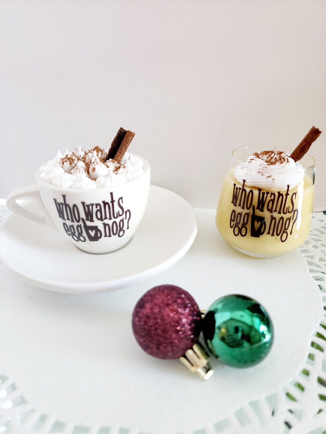 Faux Eggnog / You Choose Container Etsy