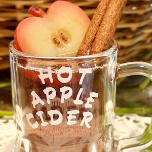 Hot Apple Cider / Fake Drink / Table Decor