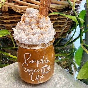 Pumpkin Spice Latte / Faux/ Fake Drink