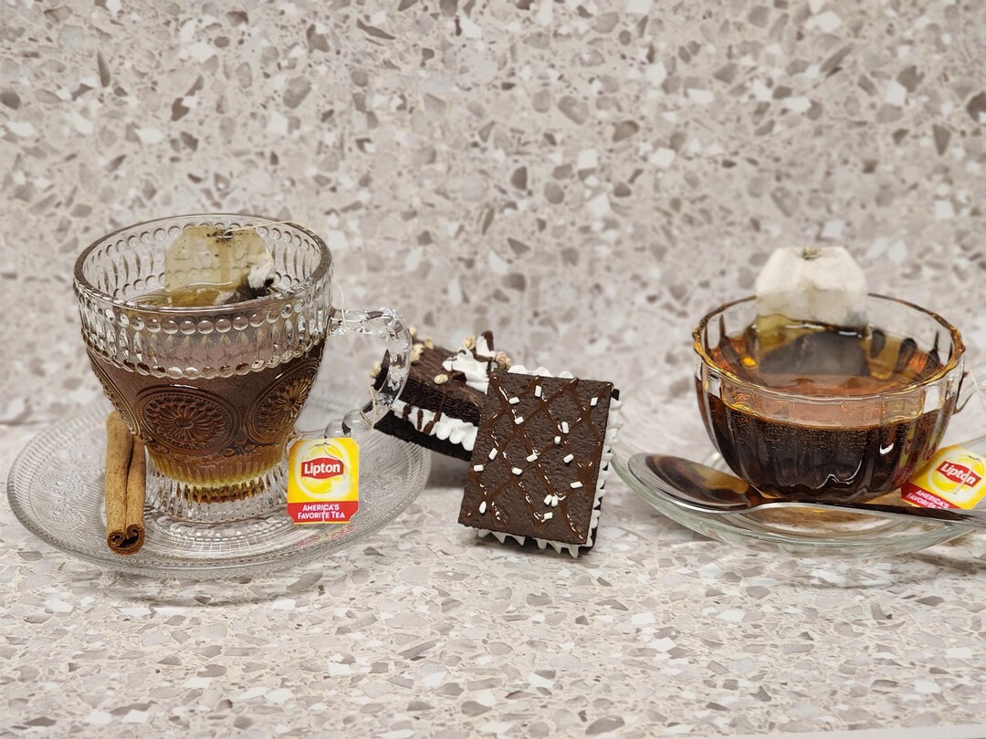 Faux Tea & Sweets Set: Decorative Food Prop - Etsy