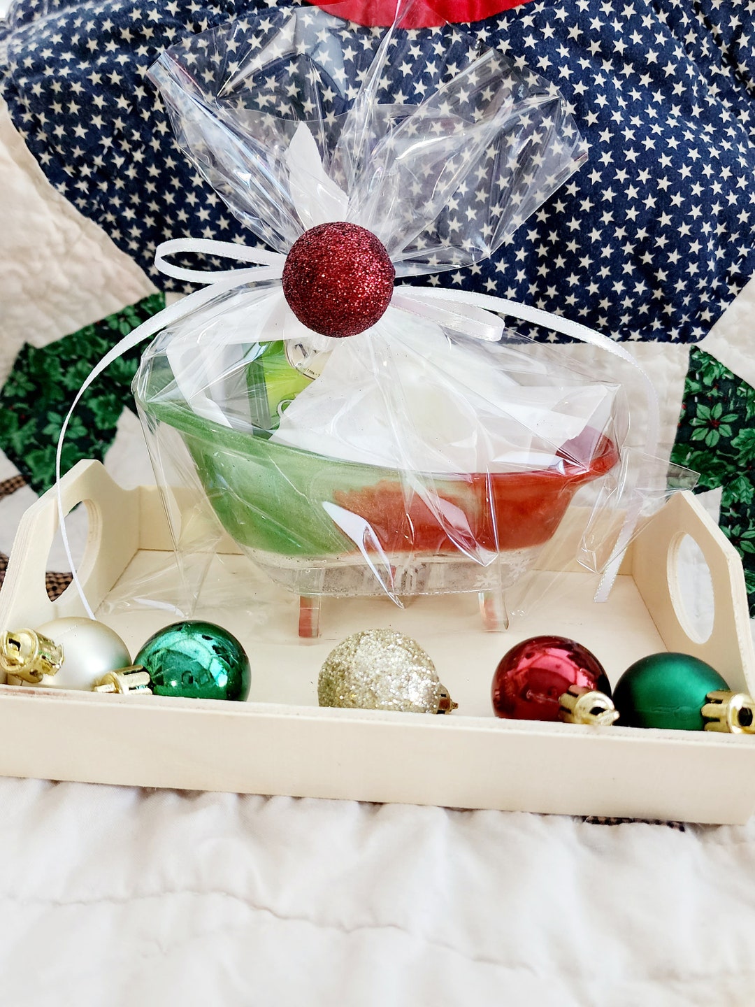 Bathtub Gift Set / Bath Fizzies / Tea / Potpourri Etsy