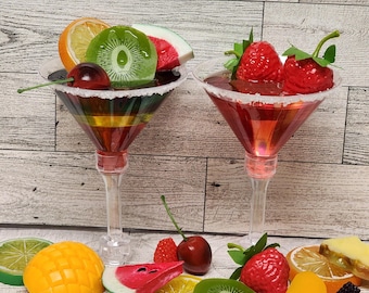 Fruity Hawaiian Drink / Fake / Can be Customized