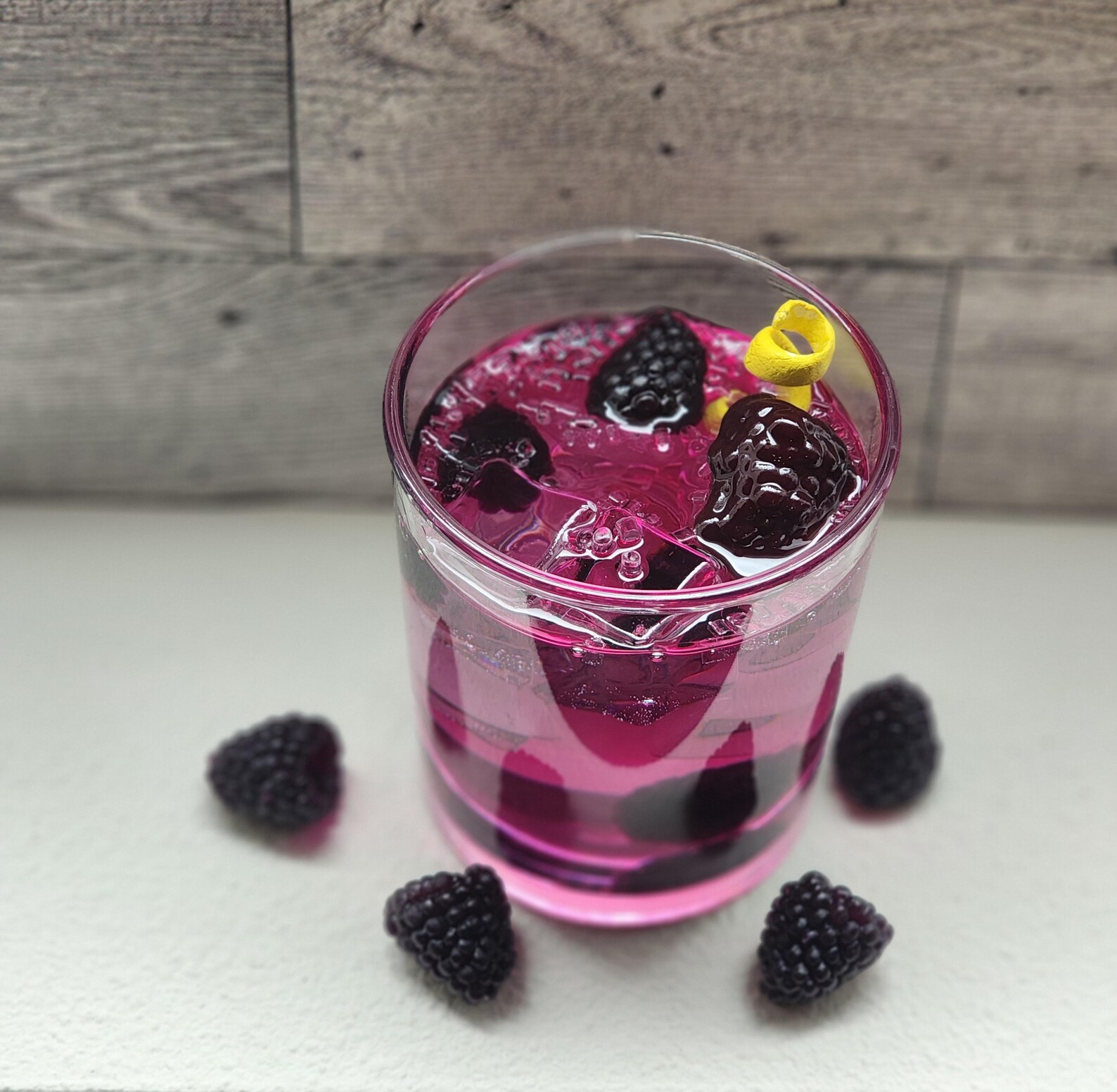 Fake Blackberry Bramble Cocktail - Etsy