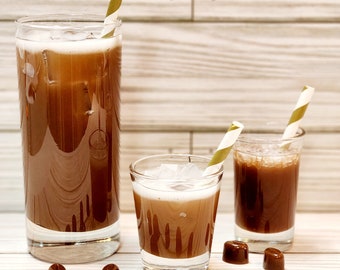 Faux Iced Latte / Fake Iced Latte / Photo Prop / Stage Prop / Decor