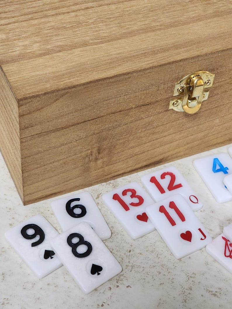 Custom Rummikub Game Set: Choose Your Colors, 4-8 Player - Etsy
