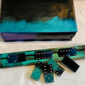 Set di domino Color Shift: doppio 6, 9, 12