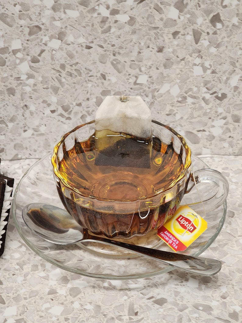 Faux Tea & Sweets Set: Decorative Food Prop - Etsy