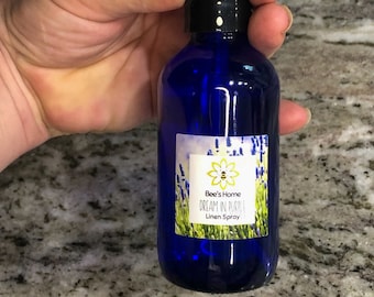 Linen Spray "Dream In Purple" Lavender Blend| Soothing Sleep Aid | Relaxation Spray| Mother's Day | Organic Aromatherapy | Essential Oils
