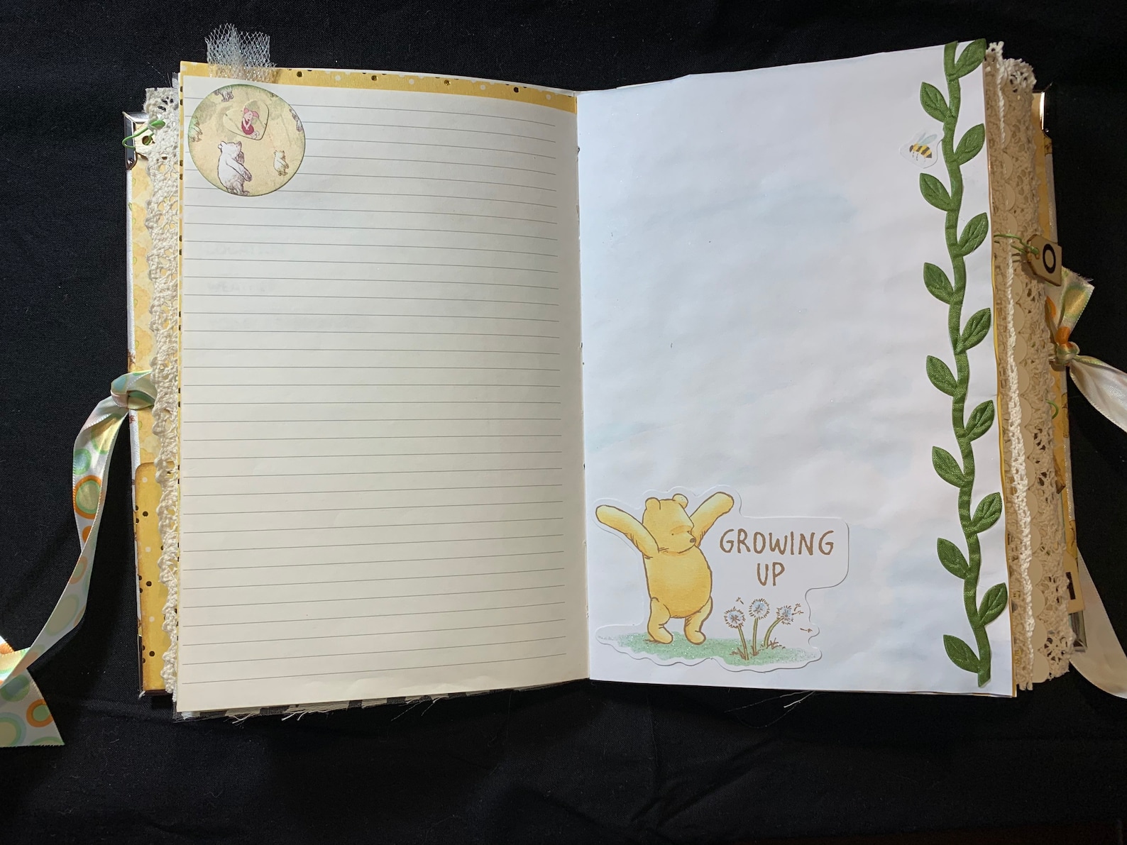 Winnie The Pooh Journal Etsy