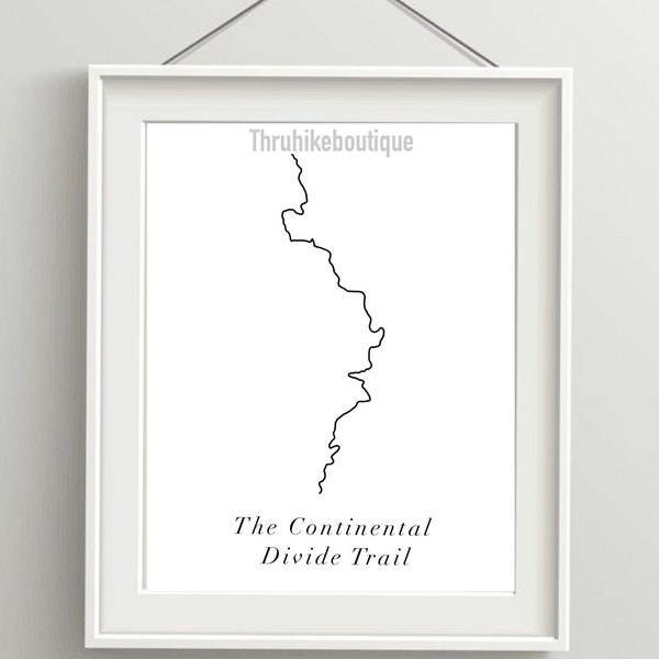 Continental Divide Trail Map