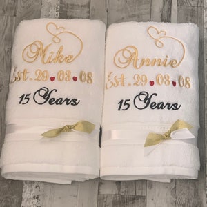 Anniversary towels -  México