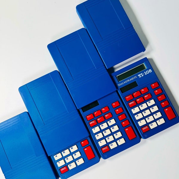 Vintage Texas Instruments calculator