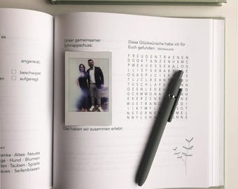 Wedding guest book, guest book, wedding, guest book for weddings, wedding friends book, friends book, wedding friends, to fill out