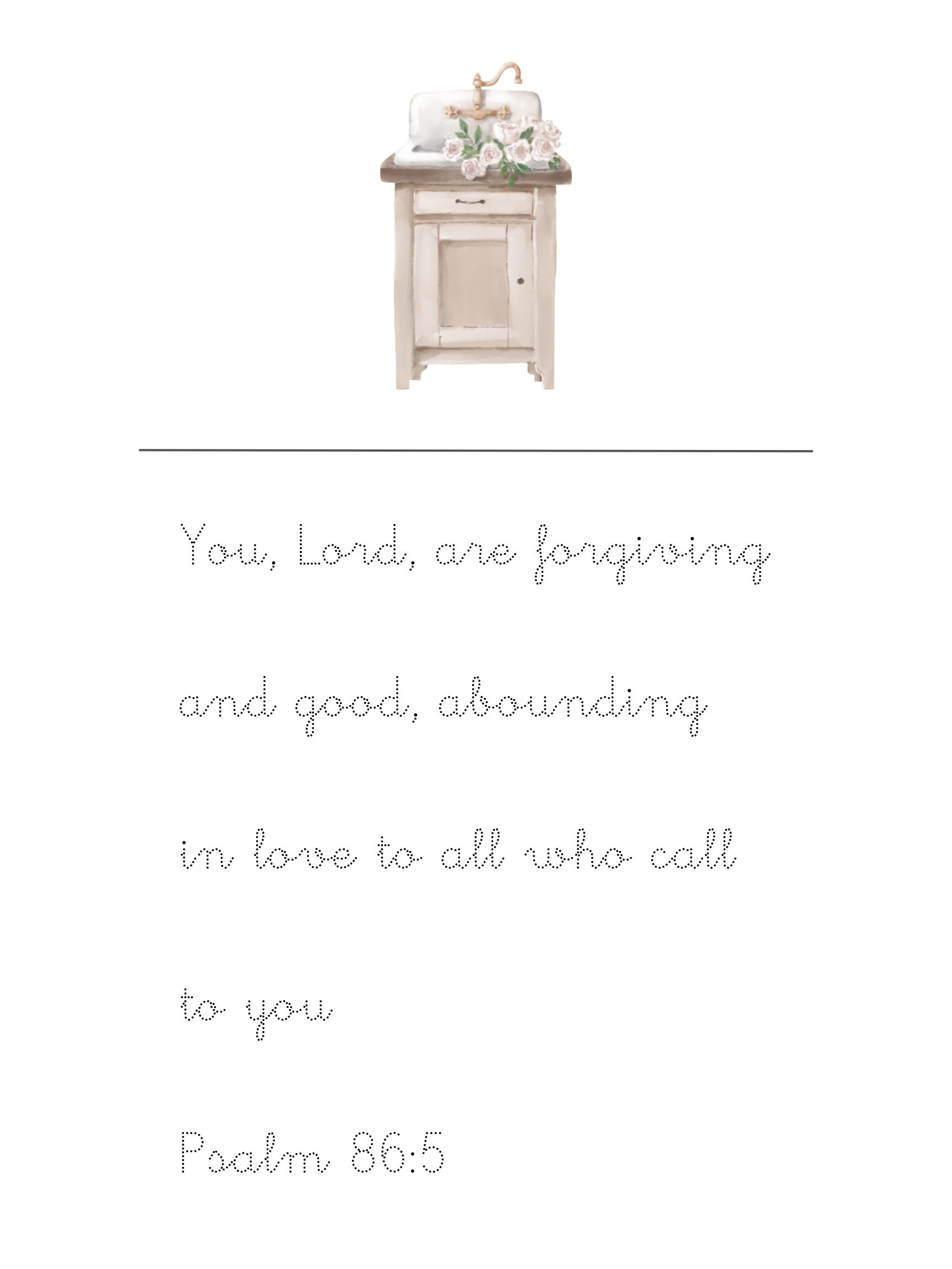 Uplifting Scripture Cursive Cursive Tracing Book PDF | Scripture Copy Work | Letter Practice ...