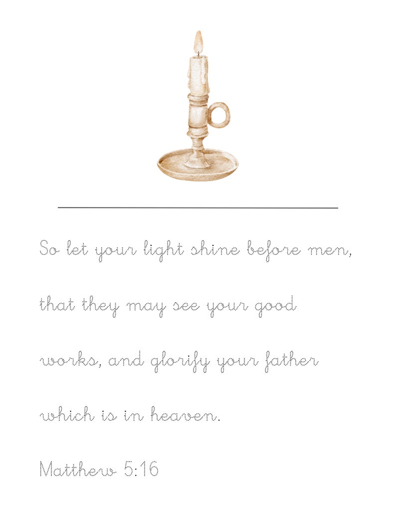 Uplifting Scripture Cursive Cursive Tracing Book PDF | Scripture Copy Work | Letter Practice ...