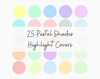 25 Instagram Highlight Covers Pastel Colors V2 Highlight Icons