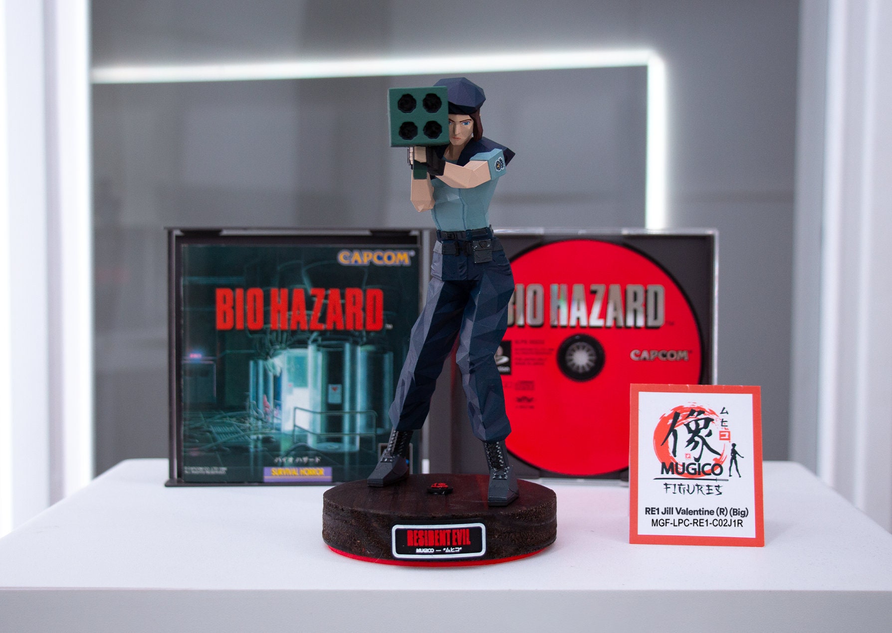 RE1 02 Jill Valentine (R) Figure (big Size) [RESIDENT EVIL