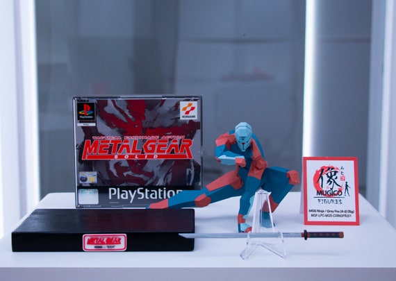 MGS 08 Ninja/gray Fox (A-2) Figure (big Size) [METAL GEAR Solid