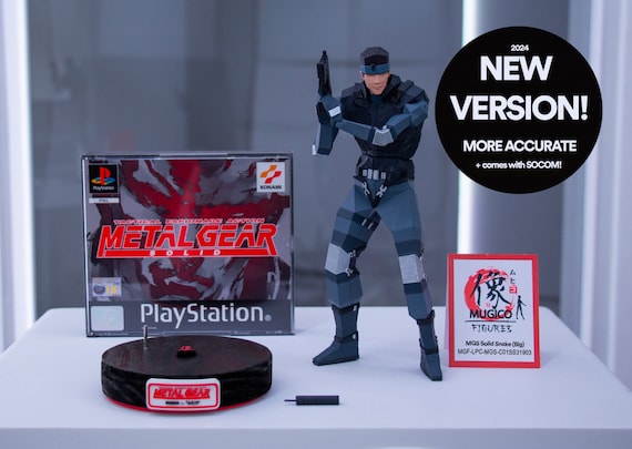 MGS 01 ソリッド・スネーク フィギュア(ビッグサイズ) [METAL