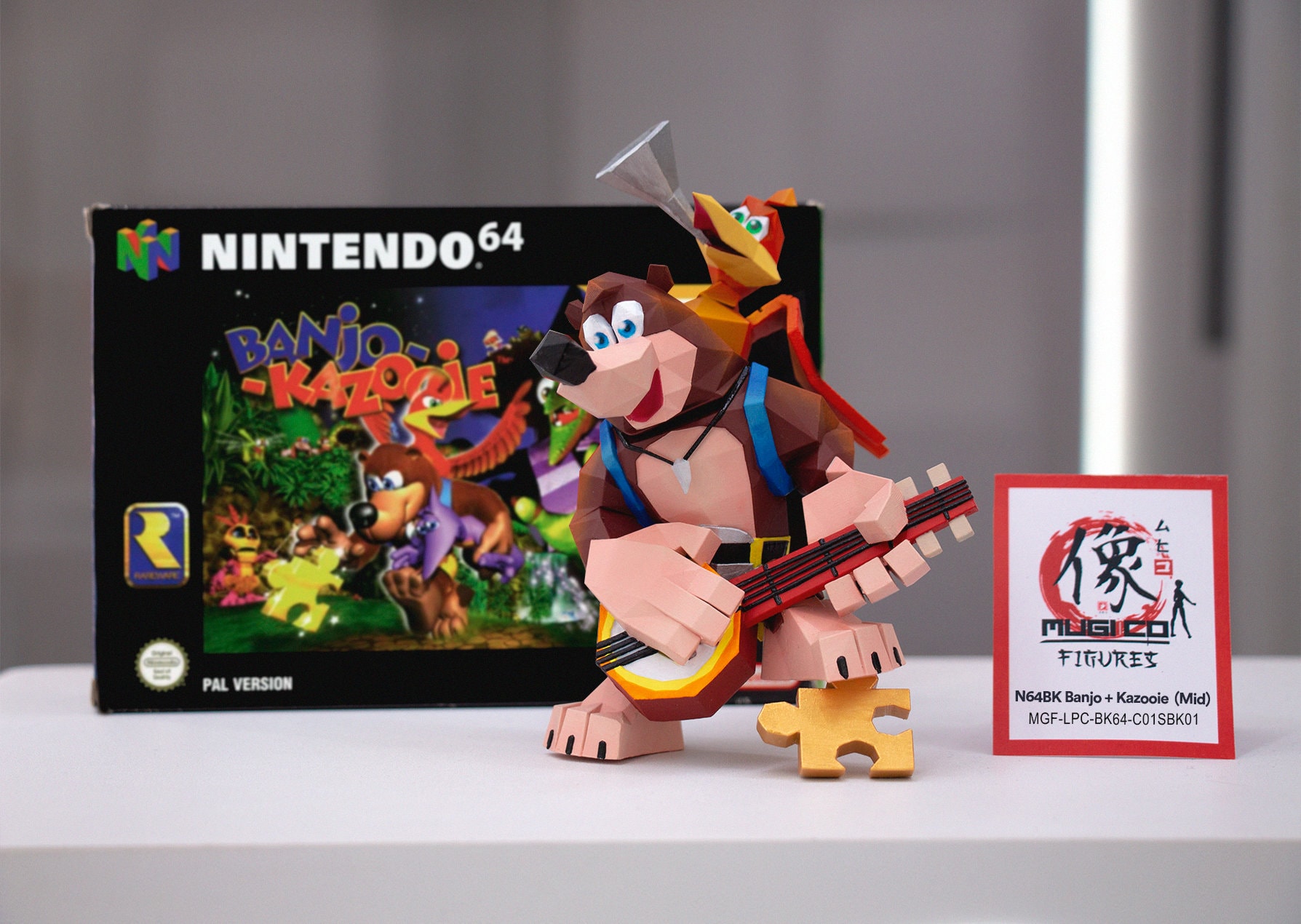 BANJO KAZOOIE I 01-A Banjo Kazooie (A) Figure (mid Size