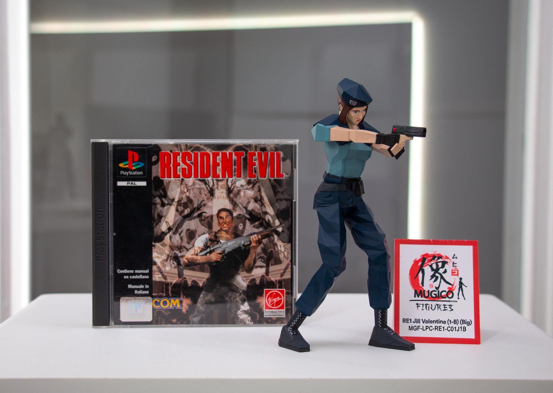 RE1 01(1-B) ジル・バレンタイン フィギュア(ビッグサイズ) 【バイオ