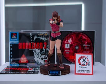 RE2 02 Figura Claire Redfield (1-B) (Tamaño grande) [RESIDENT EVIL 2 / バイオハザード2] (1998)