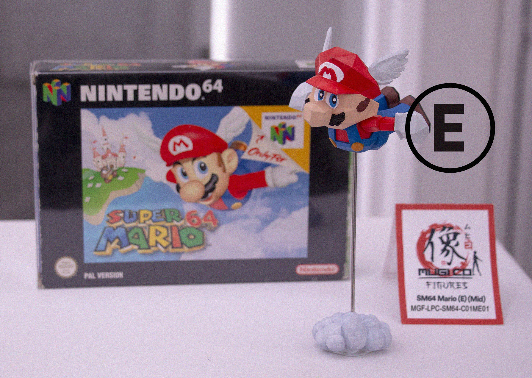 SUPER MARIO 64 I 01 Mario D Figure mid Size SM64 1996 -  Denmark