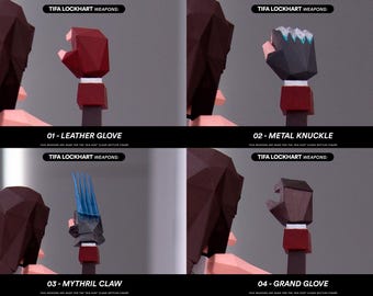FFVII ティファ武器（ビッグサイズ）[ファイナルファンタジー7コレクション]