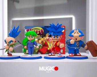 MYSTICAL NINJA GOEMON I 02 Ebisumaru (B) Figure (mid Size) (1997