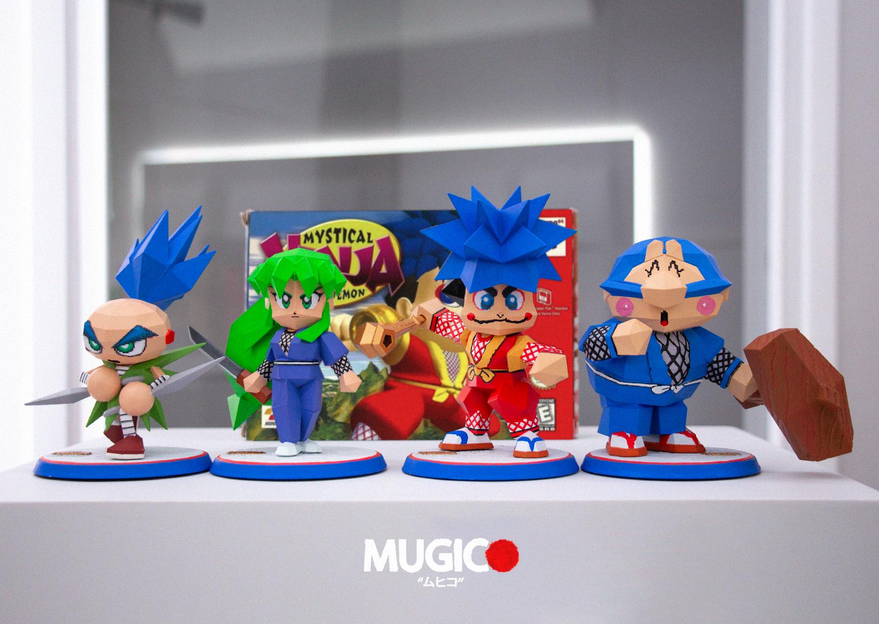 亀右衛門さま MYSTICAL NINJA GOEMON I 02 Ebisumaru (B) Figure (mid Size) (1997