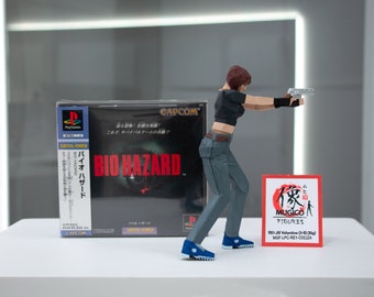 古*i様 バイオハザード シルバーピンズ RE1 ジル・バレンタイン(2-B) フィギュア(ビッグサイズ) 【バイオ