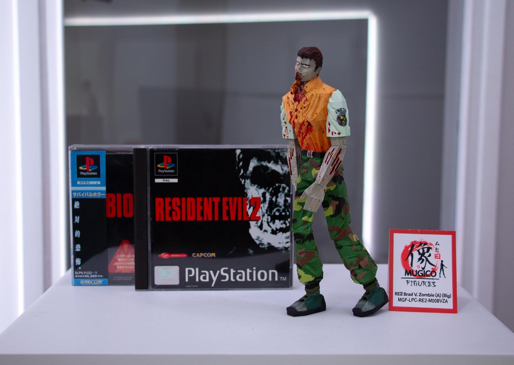 RE2 01 ブラッド・ヴィッカース ゾンビ(A) フィギュア(ビッグサイズ