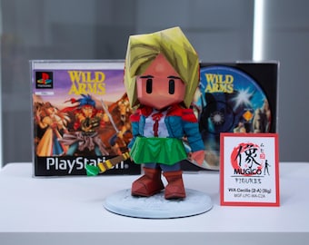 WILD ARMS I 02 Cecilia Adlehyde (2-A) figure (Big size) (1996)