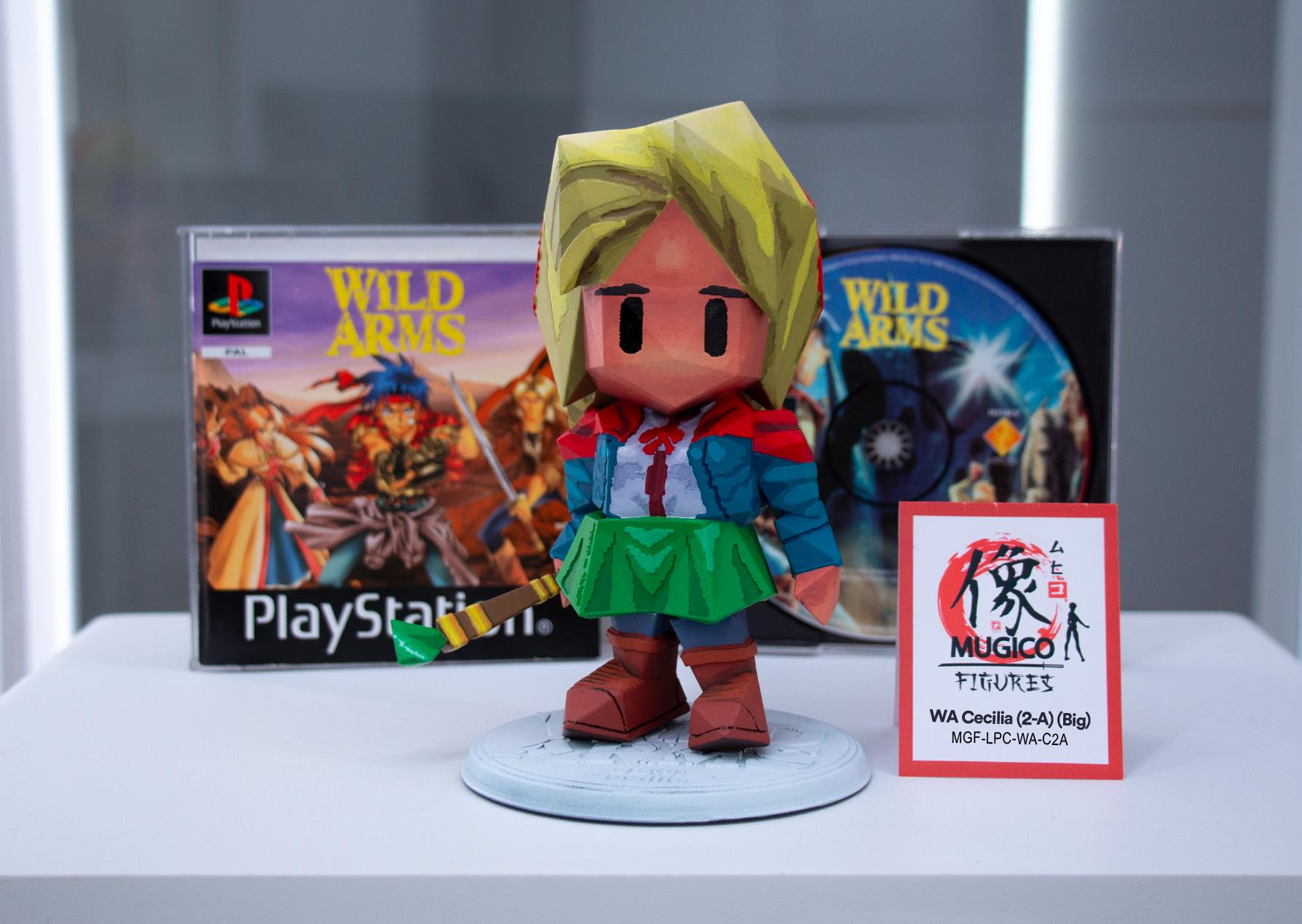 【中古】 うぽって！！ラジオ～とつげき！sweet ARMS～ラジオCD Vol．1 sweet ARMS WILD ARMS I 02 Cecilia Adlehyde (2-A) Figure (big Size) (1996) - Etsy