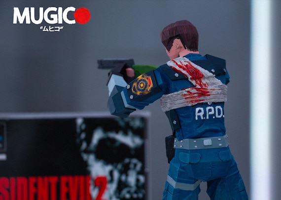 RE2 01 Leon S. Kennedy (3-BM) Figure (big Size) [resident Evil 2