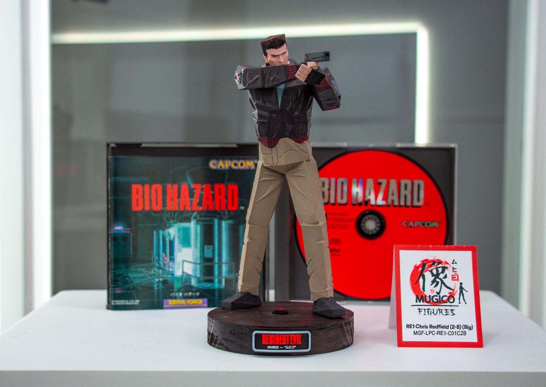 RE1 クリス・レッドフィールド(2-B) フィギュア(ビッグサイズ