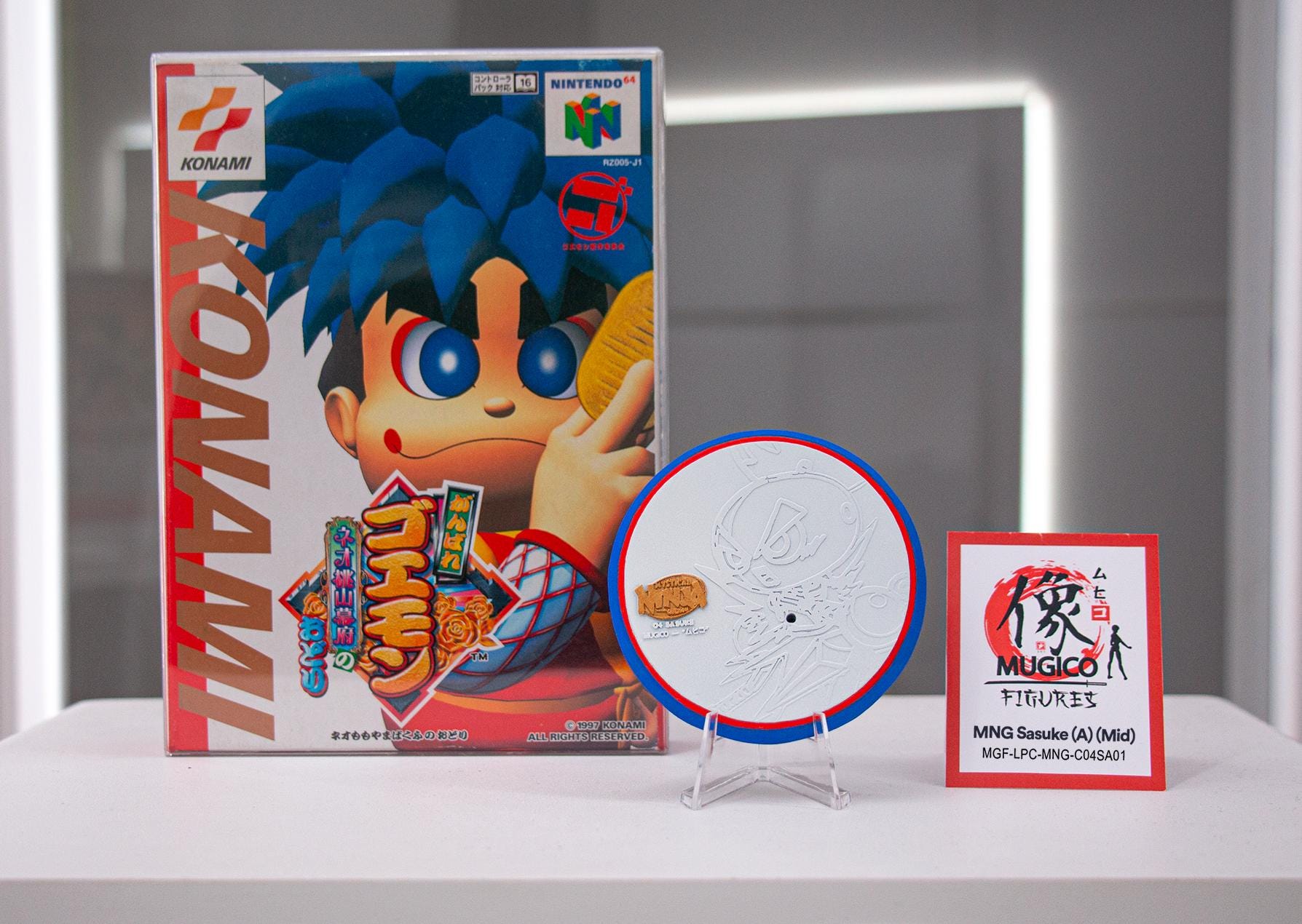 レア！KONAMI がんばれゴエモン ヨーヨー 『サスケ』 レア！KONAMI がんばれゴエモン ヨーヨー 『サスケ』 レア