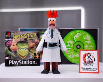 MUPPET MONSTER ADVENTURE I C03 Beaker (A) figure (Mid size) (2000)