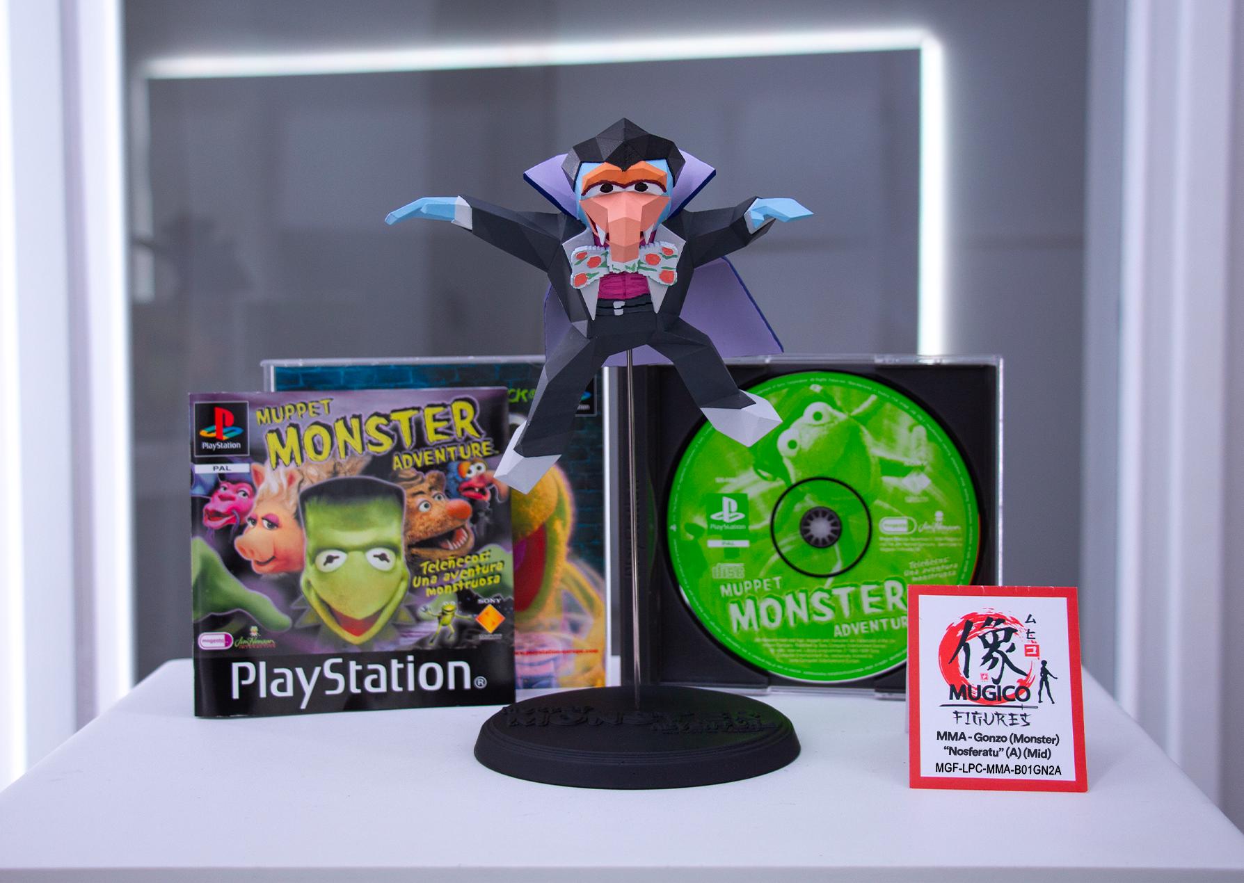 MUPPET MONSTER ADVENTURE I B01 Gonzo (monster - Nosferatu