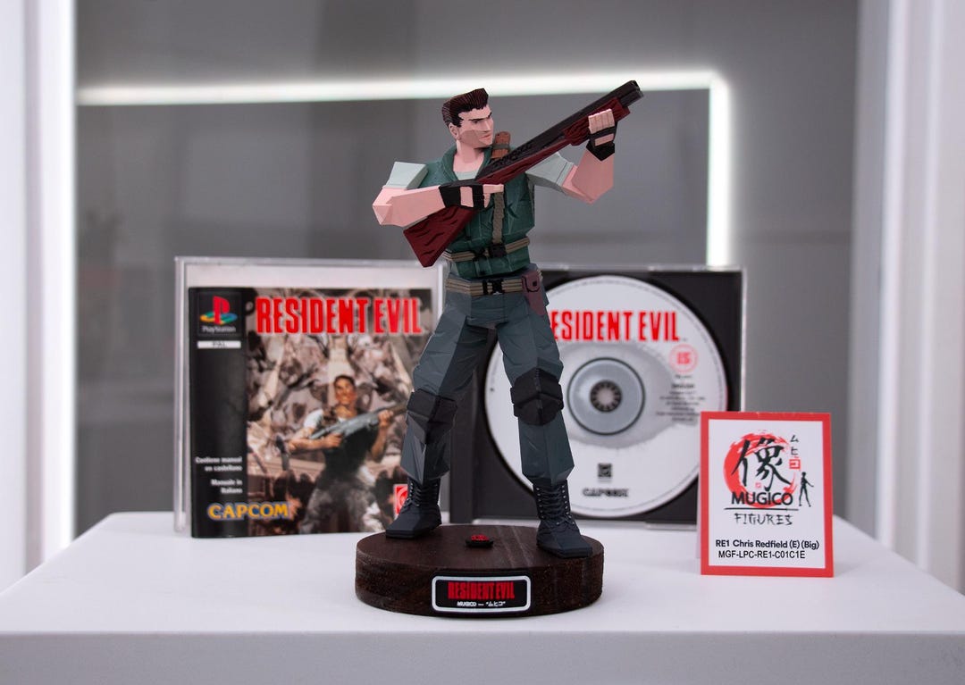 Chris バイオハザード フィギュア resident toybiz H Amazon.co.jp: Chris バイオハザード フィギュア resident