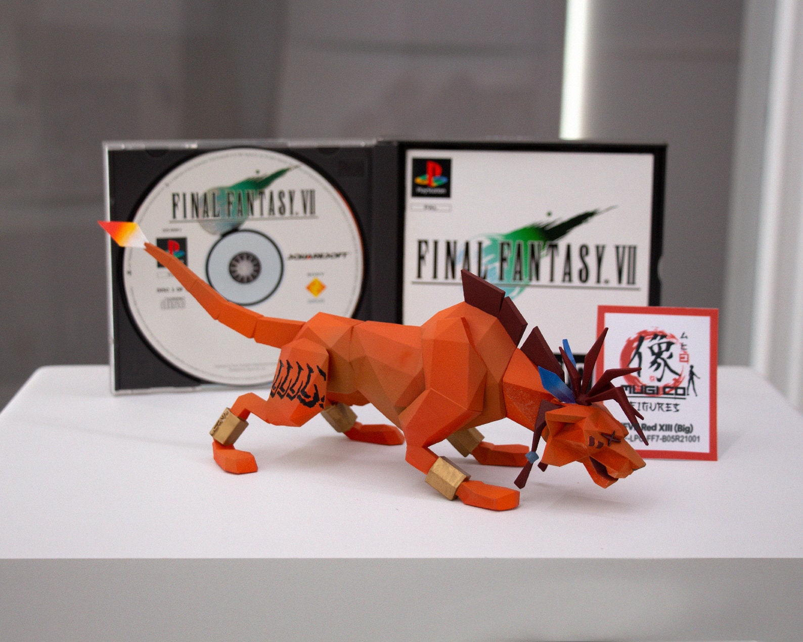 ナナキ13
Tenplay「G-TENT-M200」グリーン FFVII 05 Red Xiii / Nanaki Figure (big Size) [FINAL FANTASY