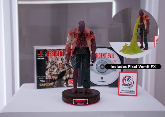 FIGURINE RESIDENT EVIL / Biohazard Mobydick Claire Redfield PS1 EUR 129