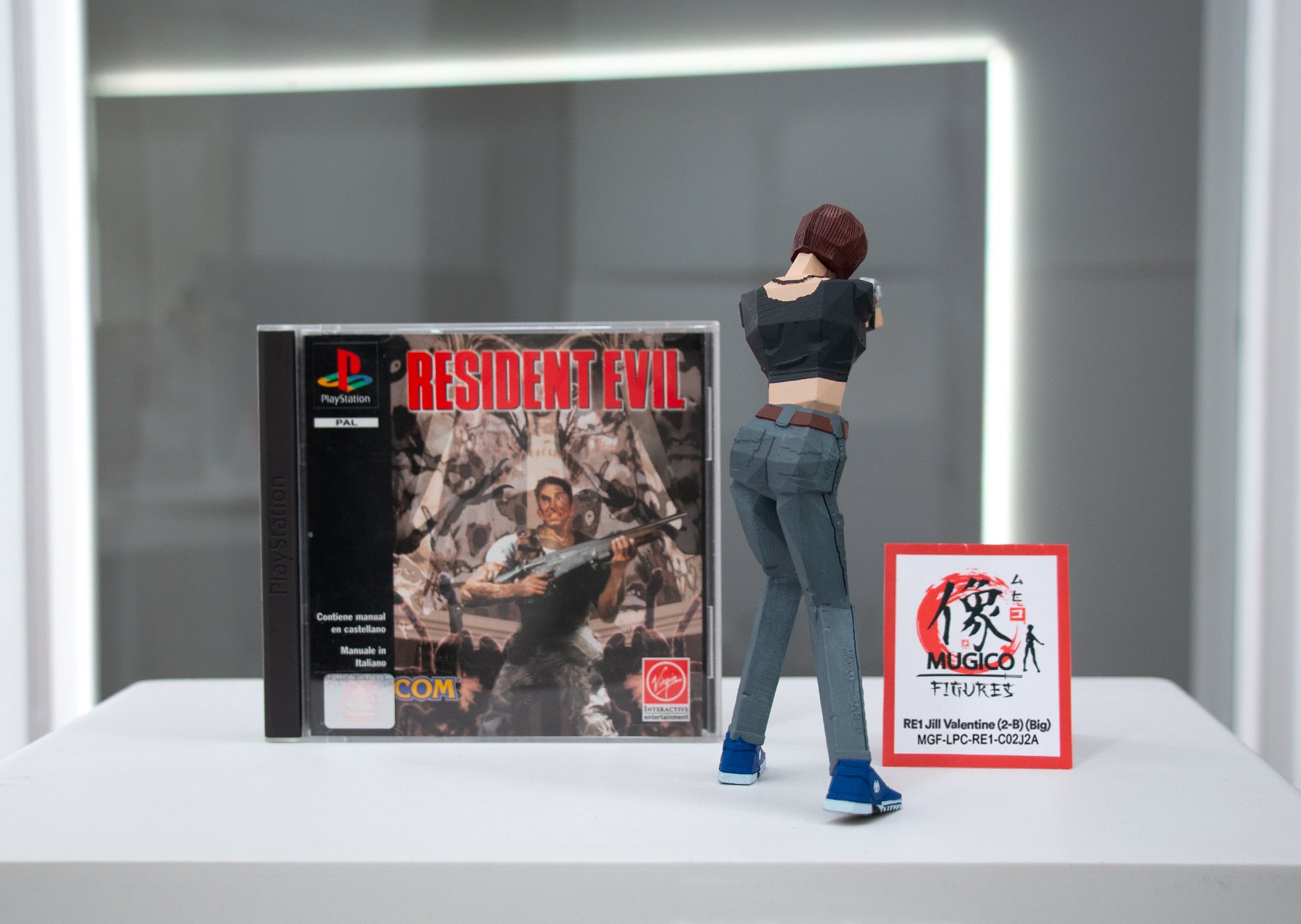 RE1 Jill Valentine (2-B) Figure (big Size) [RESIDENT EVIL / バイオ