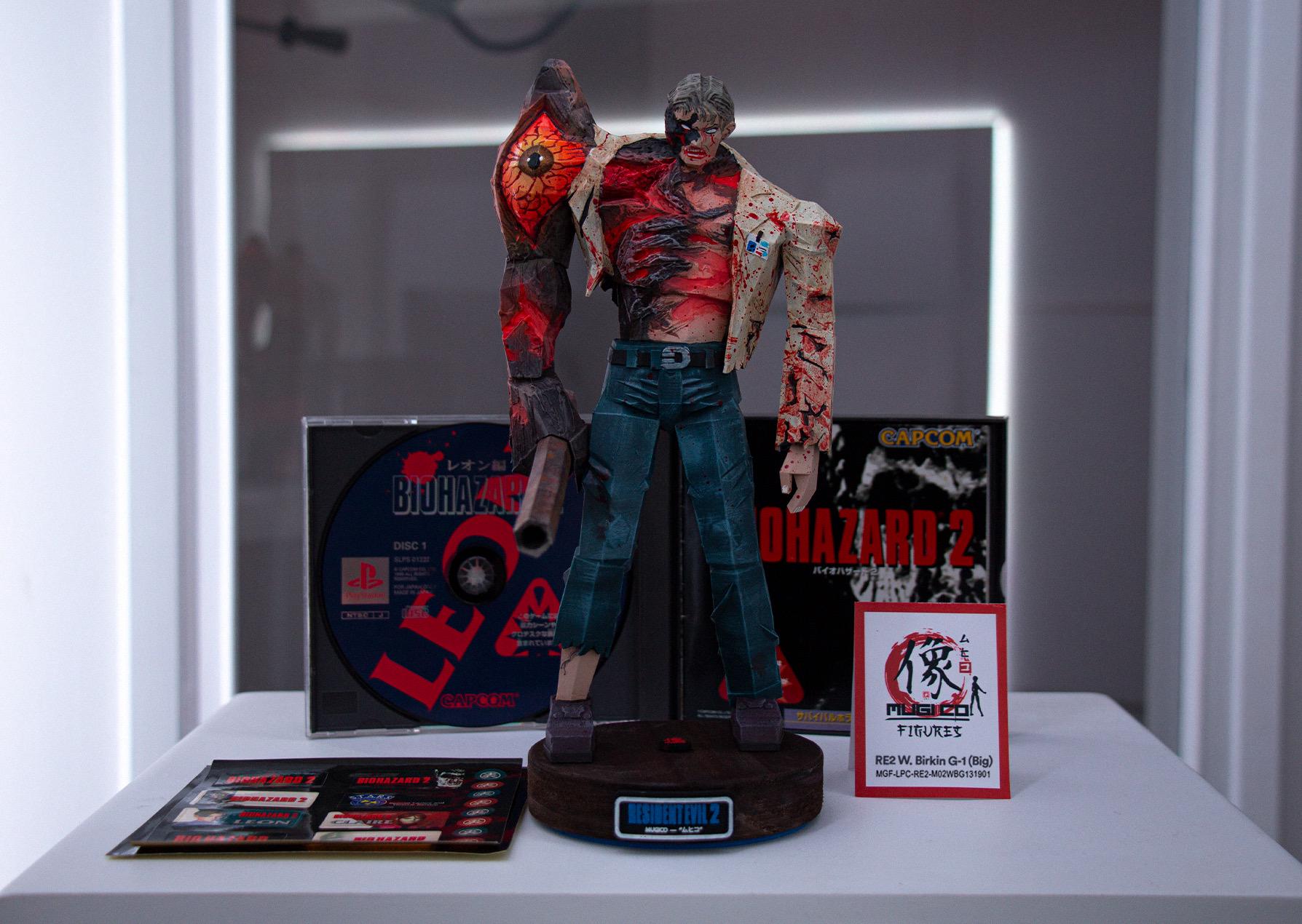 ビンテージバイオハザード　フィギュア RE2 ウィリアム・バーキン G1(A) フィギュア(ビッグサイズ