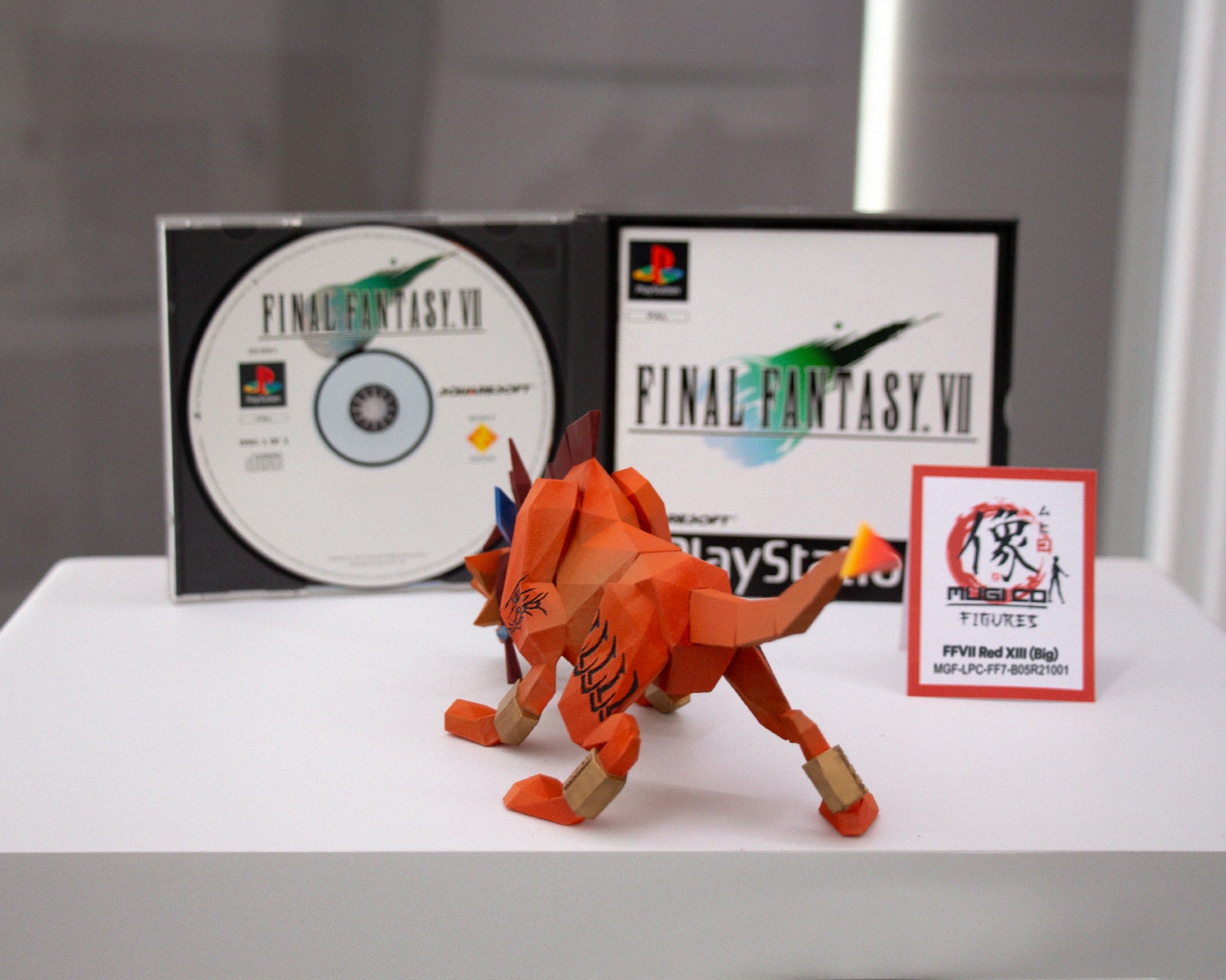ナナキ13
Tenplay「G-TENT-M200」グリーン FFVII 05 Red Xiii / Nanaki Figure (big Size) [FINAL FANTASY