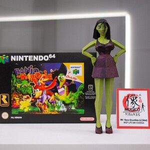BANJO KAZOOIE I 05-B Sexy Gruntilda (A) figure (Mid size) (1998)