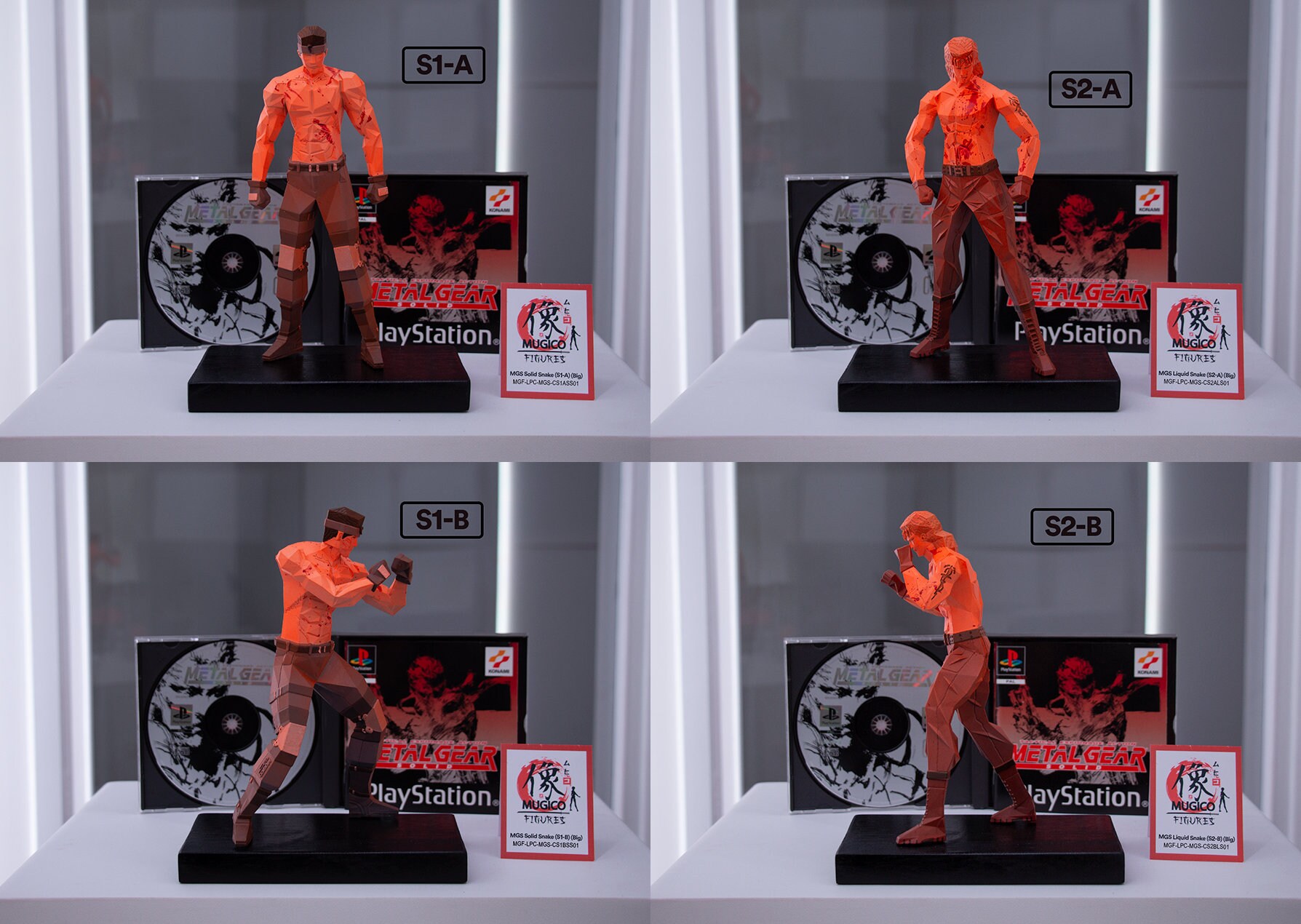 L GEAR SOLID A フィギュアボックス BOX OPEN* Metal Gear Solid V